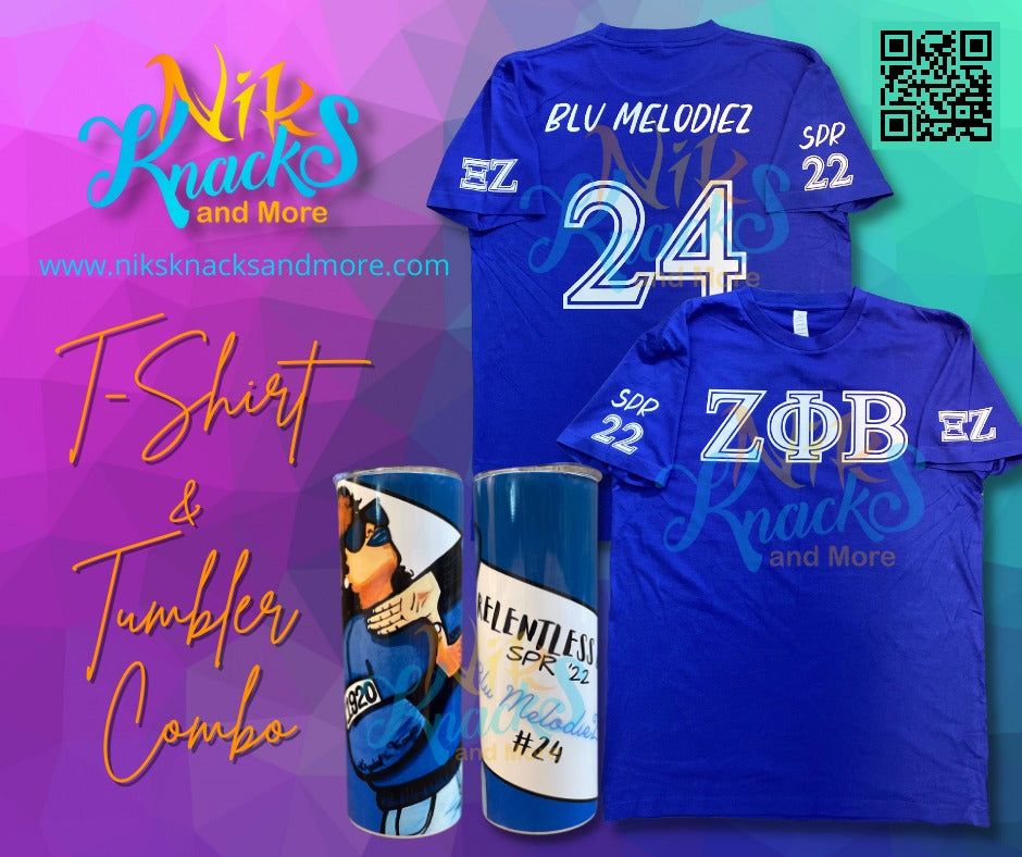 T-shirt and Tumbler Combo