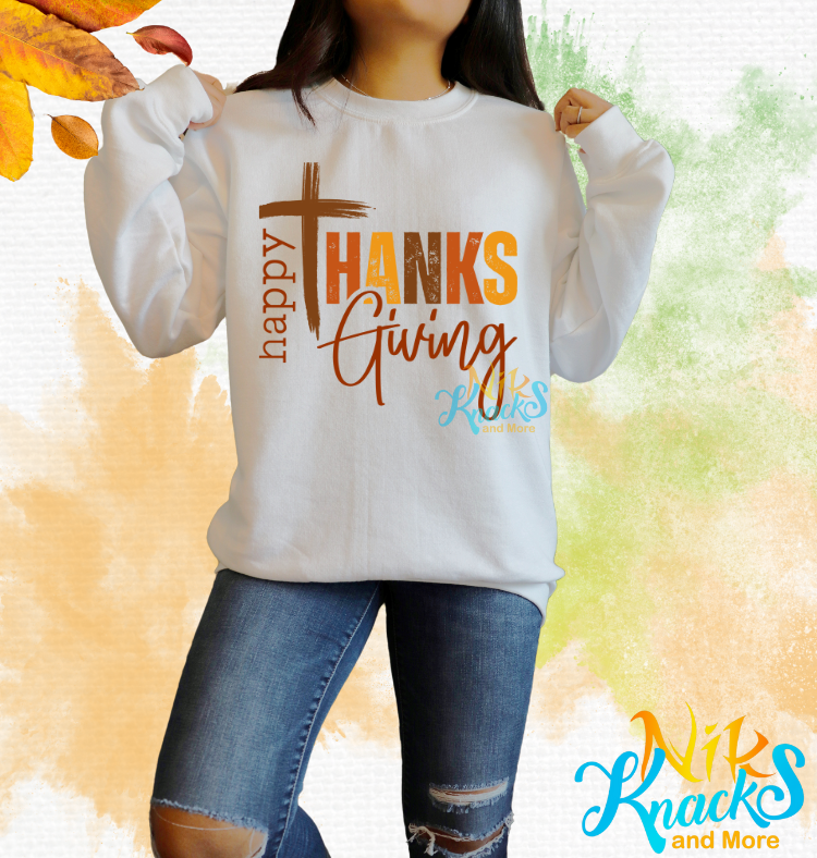 Cross Centered Thanksgiving (Sweatshirt)