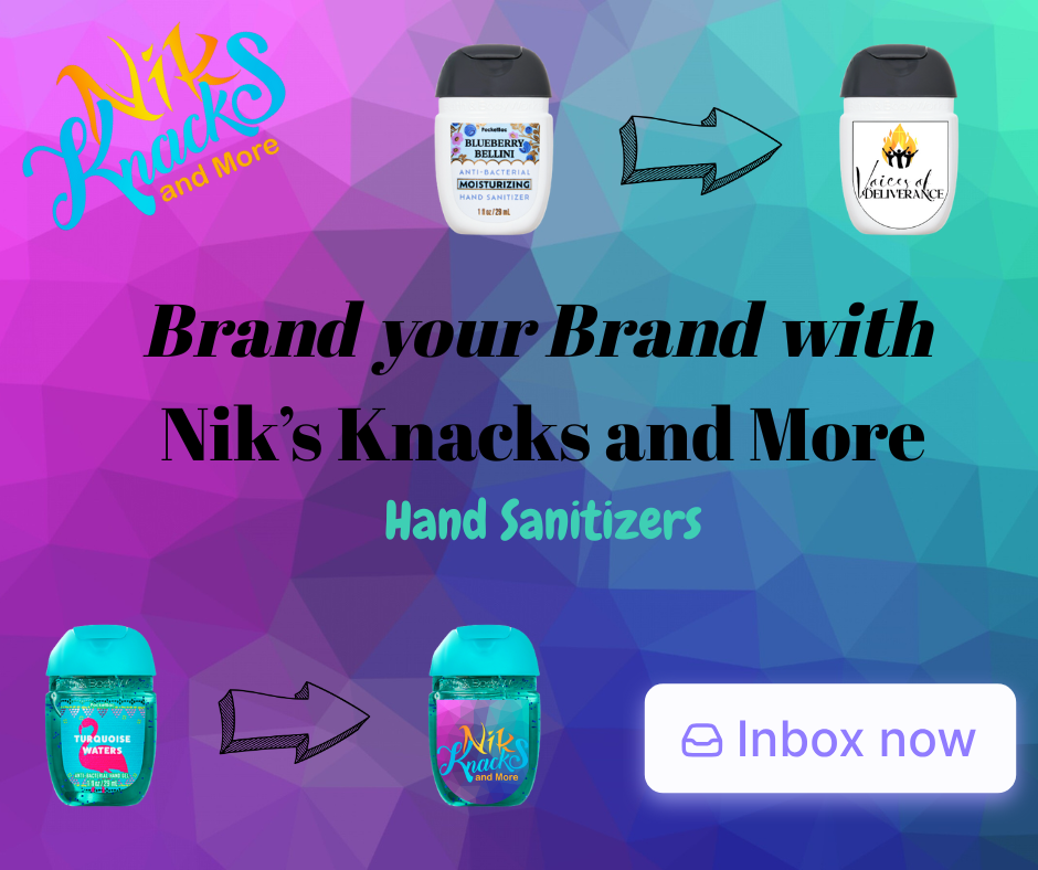 Hand Sanitizers (with your logo/picture)