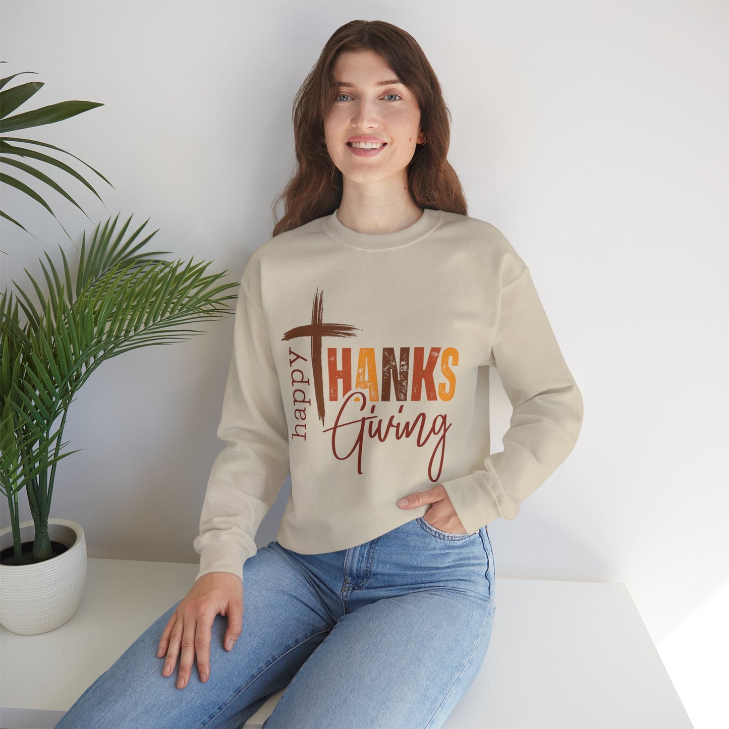 Cross Centered Thanksgiving (Sweatshirt)