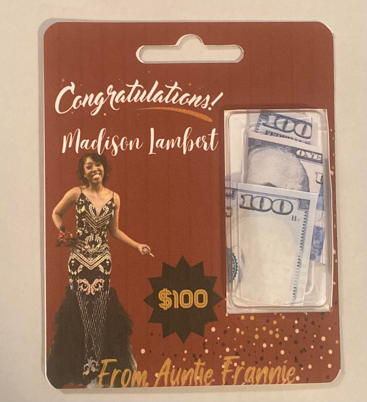 Custom Money Gift Cards
