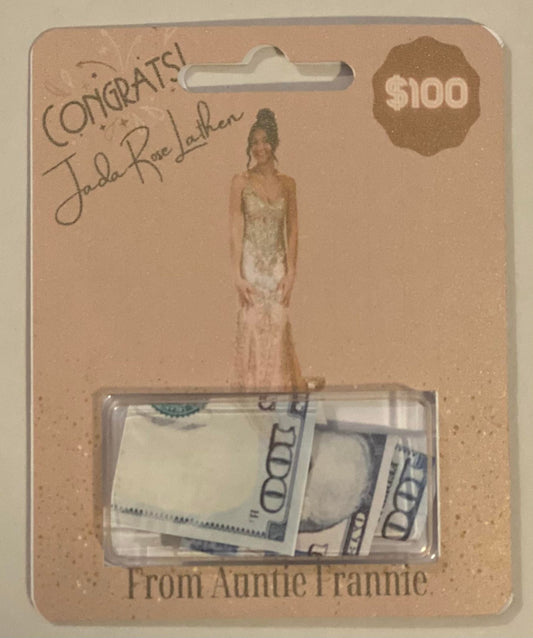 Custom Money Gift Cards