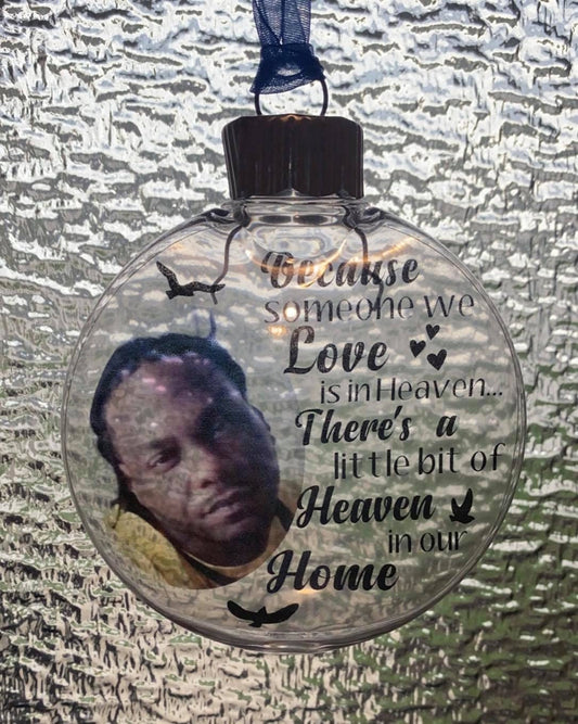 Memorial Ornament (Plastic)